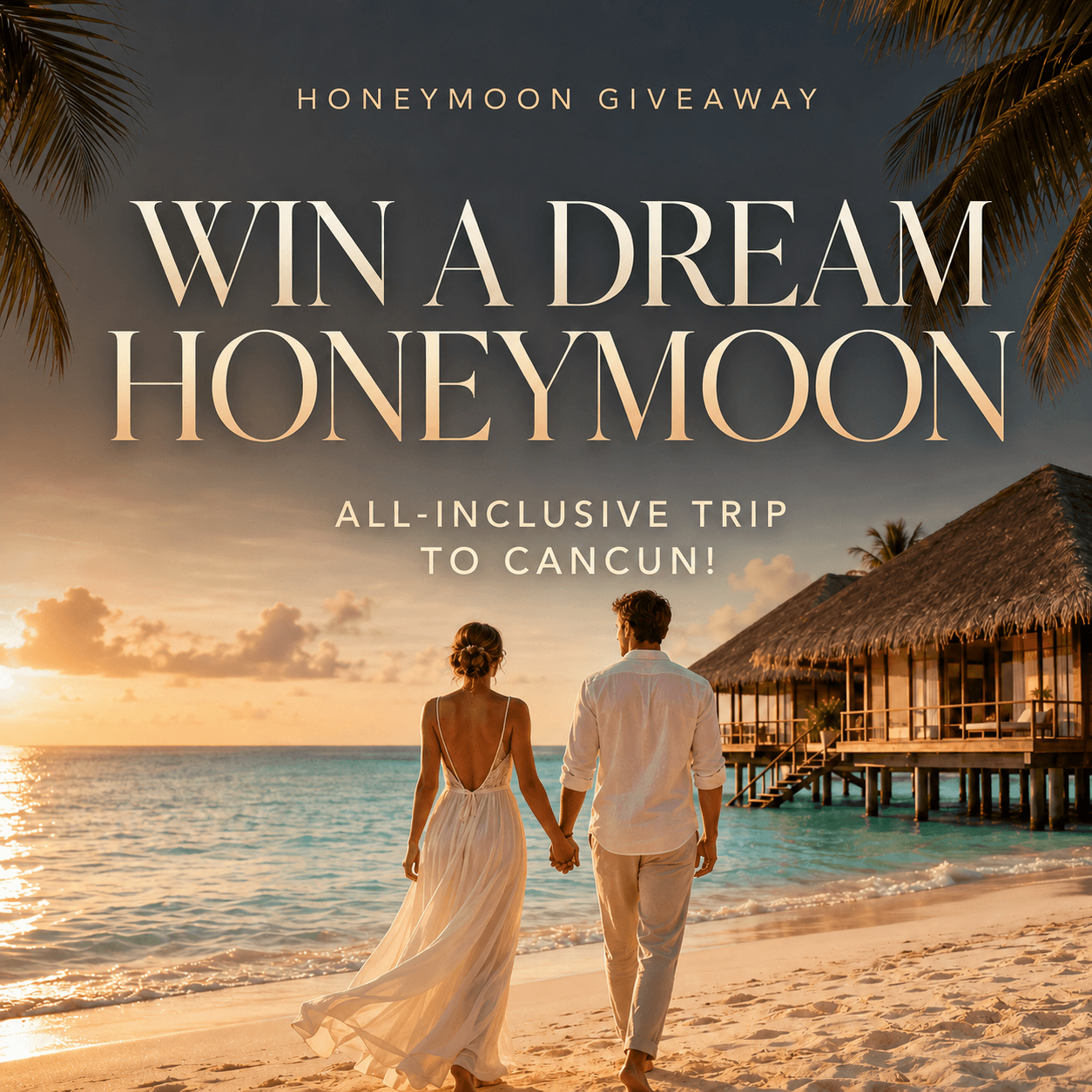 All-inclusive Mexico honeymoon giveaway, courtesy of Honeyfund